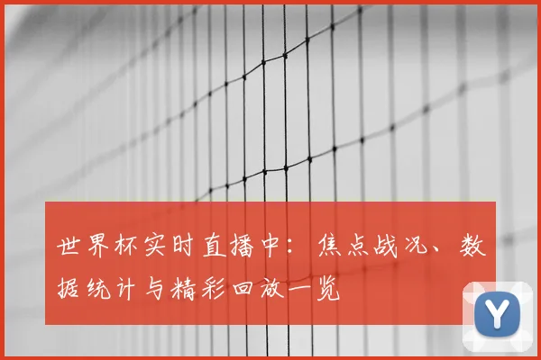 世界杯实时直播中:焦点战况、数据统计与精彩回放一览